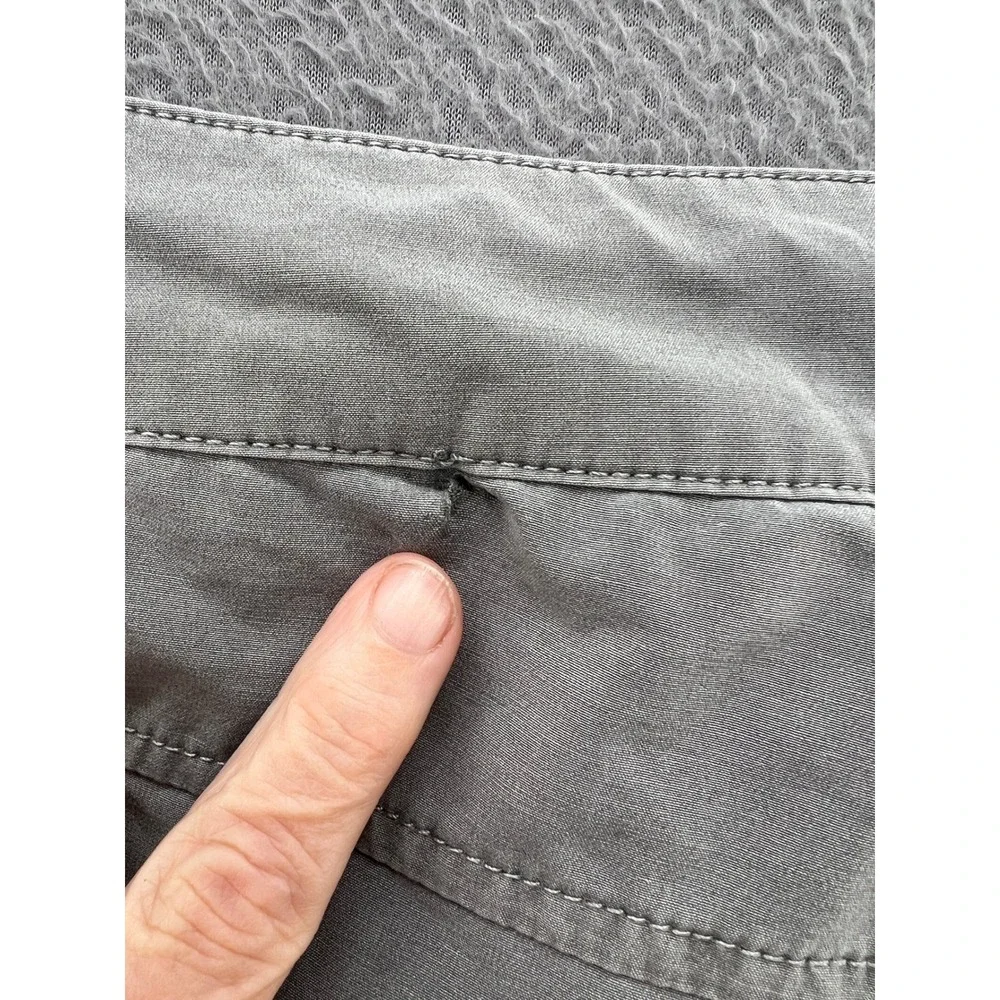Lucky Brand Shorts Mens 38 Performance Utility Golf Gray Flat Front Stretch NWT